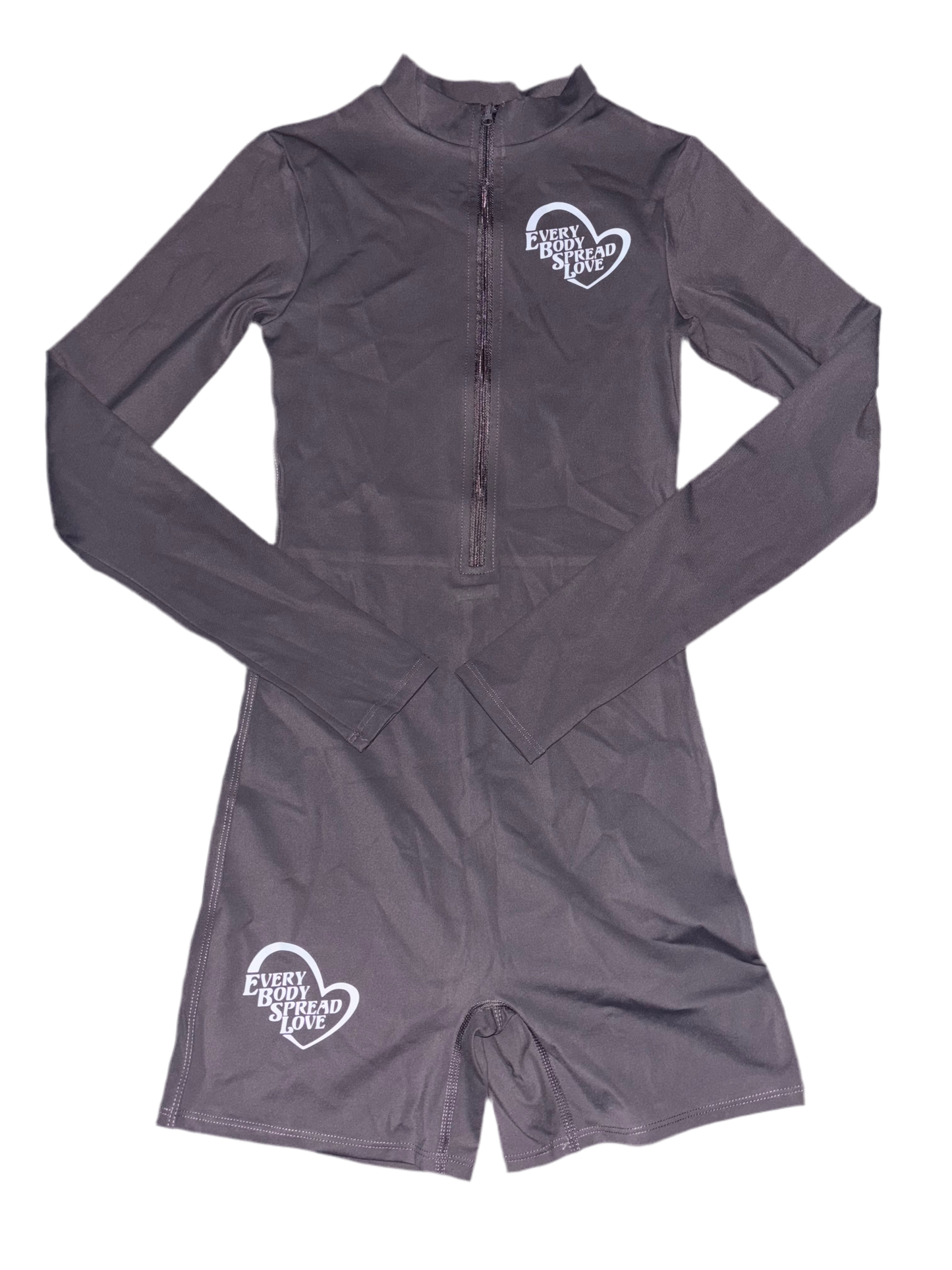 Women’s Bodysuit - Gray/White