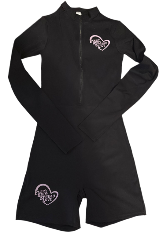 Women’s Bodysuit - Black/Pink